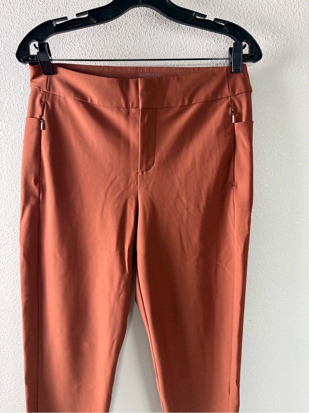 Athleta Stellar Trouser Pants Ancient Mahogany Brown Casual Women’s Size 10 - Picture 5 of 11
